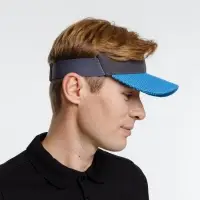 Козырек Grand Slam, темно-серый с синим