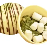 Шоколадная бомбочка &laquo;Матча латте&raquo;