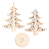 Модель из дерева «Ёлка сборная №7» Модель из дерева «Ёлка сборная №7»