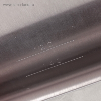 Шпатель кондитерский с размерной линейкой, 15,5&times;13 см, цвет МИКС