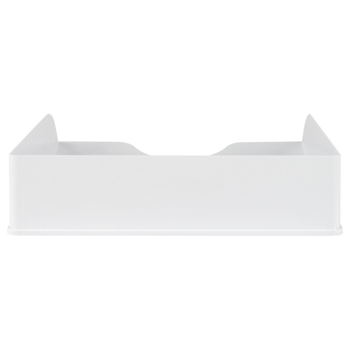 Лоток для бумаг горизонтальный Стамм "Дельта", белый