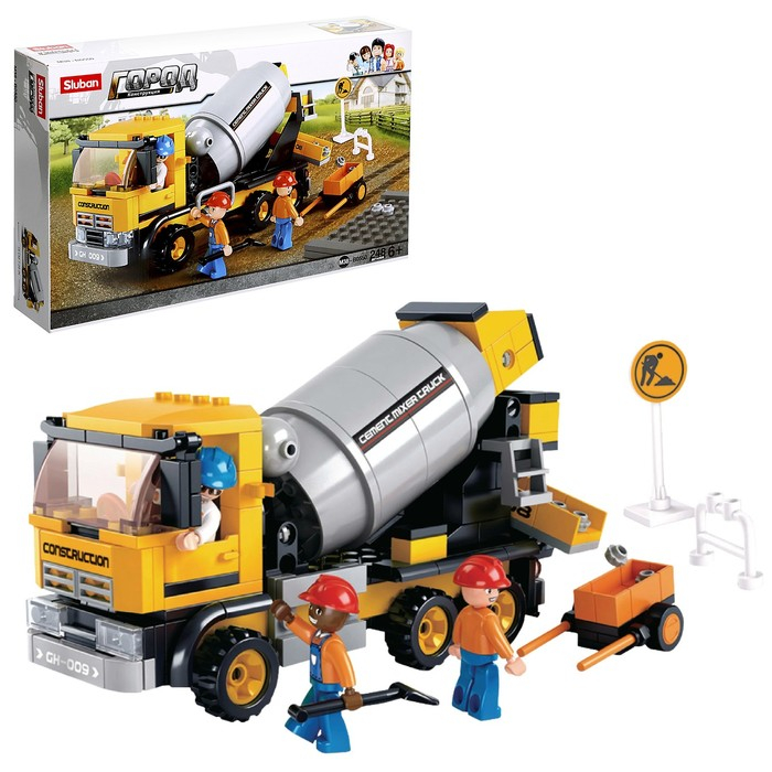Конструктор &laquo;Строительный миксер&raquo;, 248 деталей