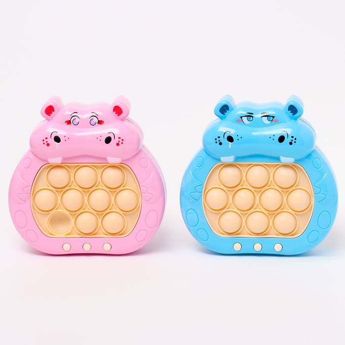 Развивающая игрушка «Бегемотик» с подвесом, свет, звук, виды МИКС Развивающая игрушка «Бегемотик» с подвесом, свет, звук, виды МИКС