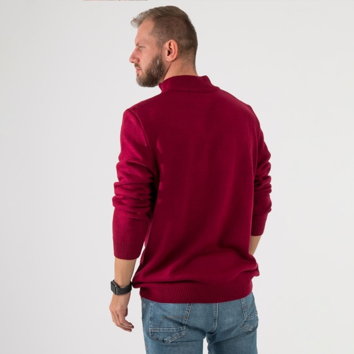 Кардиган мужской SL, 46, бордовый Кардиган мужской SL, 46, бордовый