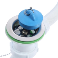 Сифон для ванны Akvater, 1 1/2" х 40 мм, без гофры