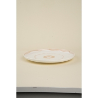 Тарелка фарфоровая обеденная SL Home &laquo;Гато&raquo;, d=28 см, цвет белый