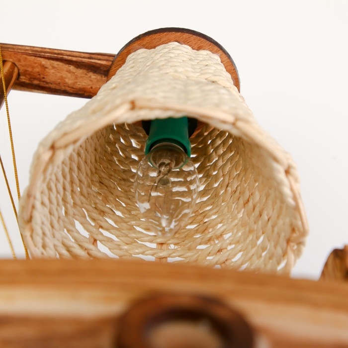 Настольная лампа "Корабль" Е12 24,5х9х22 см