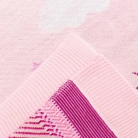 Вязаный плед "Крошка Я" Котик, 90х90 см Вязаный плед "Крошка Я" Котик, 90х90 см