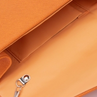 Сумка-клатч на клапане, цвет оранжевый Сумка-клатч на клапане, цвет оранжевый