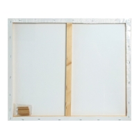 Холст на подрамнике, хлопок 100%, 1,6 х 90 х 120 см, акриловый грунт, среднезернистый, 380 г/м&sup2;