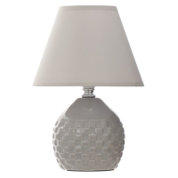 Лампа настольная 37514/1 1х40Вт Е14 перламутровый 18х18х26 см RISALUX Лампа настольная 37514/1 1х40Вт Е14 перламутровый 18х18х26 см RISALUX