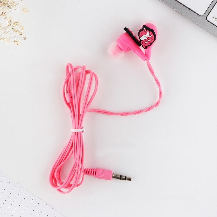 Наушники проводные &laquo;Единорожки&raquo;, мод. VBT 1.26, 120 см