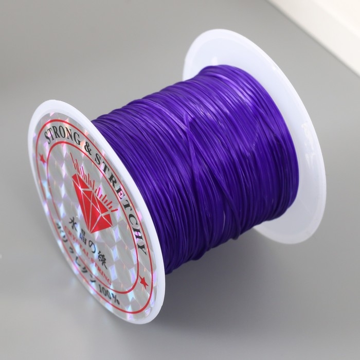 Резинка латексная для бисера 0,8 мм, 10 м, МИКС Резинка латексная для бисера 0,8 мм, 10 м, МИКС