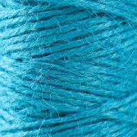 Пряжа 100% джут "Морская волна" 50 метров 4х4х10 см Пряжа 100% джут "Морская волна" 50 метров 4х4х10 см