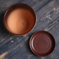 Горшок цветочный Египет 1,5л с подставкой Горшок цветочный Египет 1,5л с подставкой