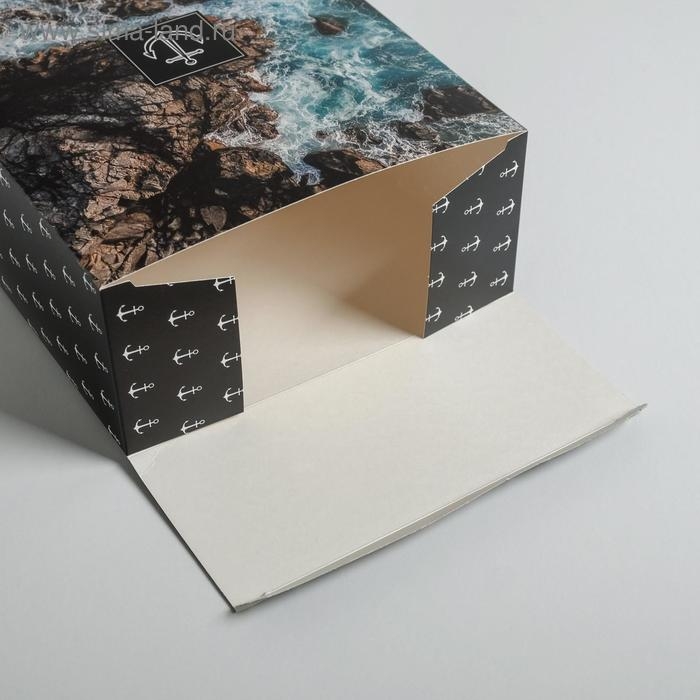 Коробка подарочная складная, упаковка, &laquo;Море&raquo;, 22 х 30 х 10 см