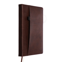 Ежедневник недатированный A5, 160 листов, deVENTE.Klint, твёрдая обложка из искусственной кожи с поролоном, кремовый блок 70 г/м2, коричневый