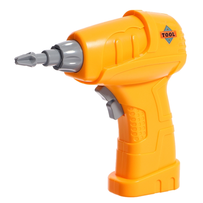 Конструктор винтовой &laquo;Юный мастер&raquo;, 6 в 1, в чемодане, с электрическим шуруповёртом