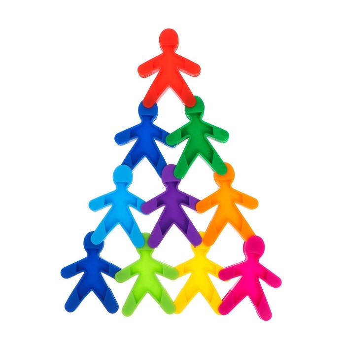 Конструктор обучающий &laquo;Забавные человечки&raquo;