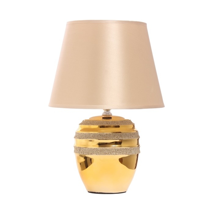 Настольная лампа Настольная лампа "Сервантос" Е14 40Вт золото 22х22х34см