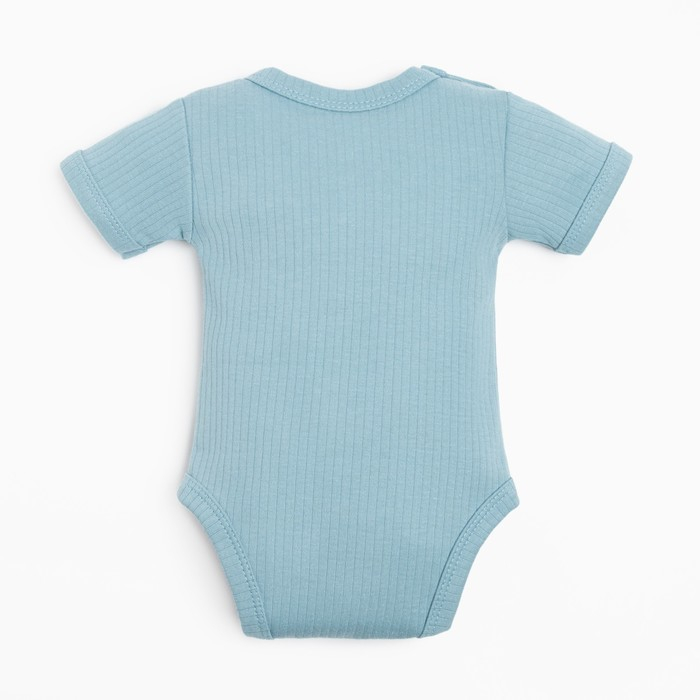 Боди Крошка Я Nature, синий, р.22, рост 62-68 см Боди Крошка Я Nature, синий, р.22, рост 62-68 см