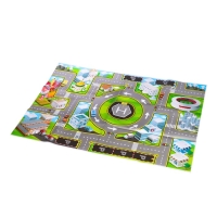 Игровой набор &laquo;Город&raquo;, 24 металлические машинки с запуском и игровое поле