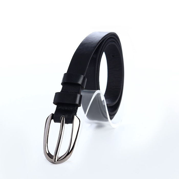 Ремень женский, ширина 1,6 см, пряжка металл, цвет Ремень женский, ширина 1,6 см, пряжка металл, цвет