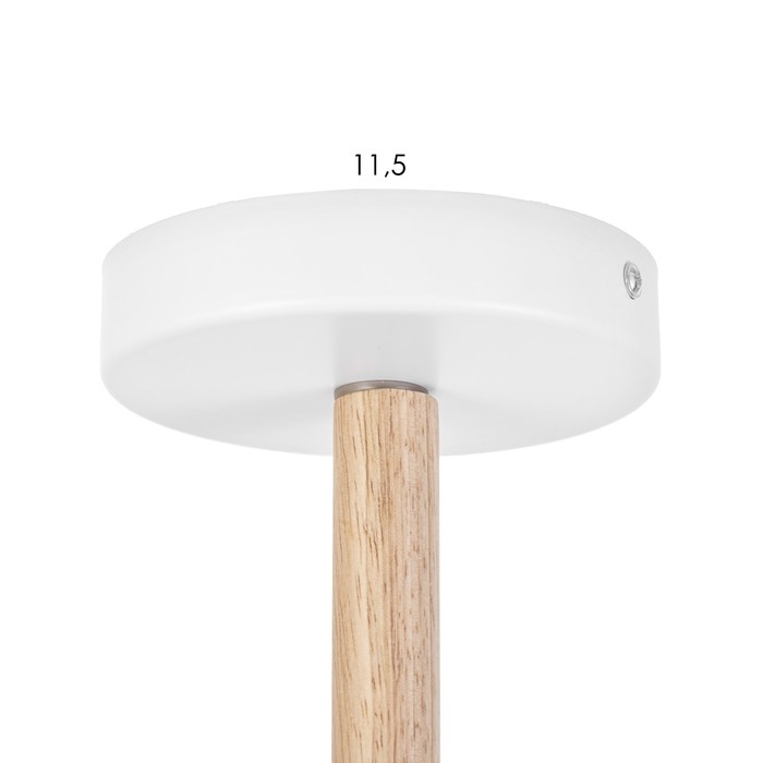 Люстра "Венди" 8хЕ27 40Вт дерево 78х78х30см