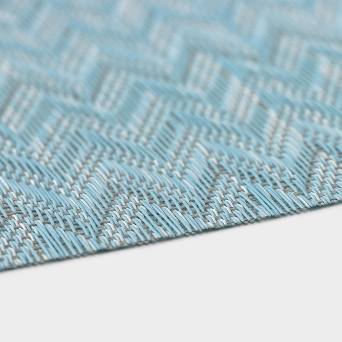 Салфетки сервировочные на стол Доляна, 4 шт, 45×30 см, цвет лазурный Салфетки сервировочные на стол Доляна, 4 шт, 45×30 см, цвет лазурный