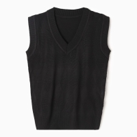 Школьный жилет для мальчика, цвет чёрный, рост 152-158 см