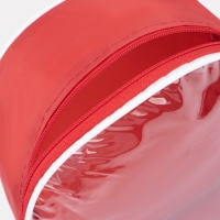 Косметичка на молнии, цвет красный Косметичка на молнии, цвет красный