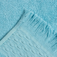 Полотенце махровое LoveLife &laquo;Аморе&raquo; 30х50 см, голубой, 100% хлопок 450 гр/м2
