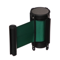 Кассета с вытяжной лентой-280см зеленая, высота-13см, ширина 6.6 см,ширина ленты-80мм Кассета с вытяжной лентой-280см зеленая, высота-13см, ширина 6.6 см,ширина ленты-80мм