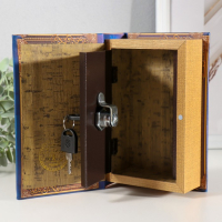 Сейф-книга дерево кожзам "Джейн Остин. Гордость и предубеждение" 17х11х5 см