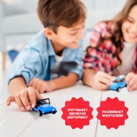 Набор металлических машин &laquo;Полиция&raquo;, 5 штук, масштаб 1:64