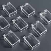 Органайзер для декора, 20 блоков, 14,5 &times; 12,5 &times; 1,7/2,8 &times; 2,1 &times; 1,3 см, цвет прозрачный