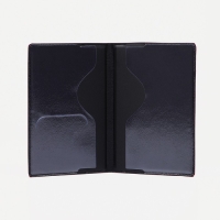 Обложка для паспорта, цвет алый