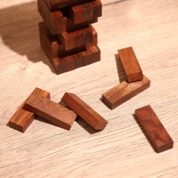 Игра настольная "Падающая Башня" 21х8,5х6,5 см, дерево шишам Игра настольная "Падающая Башня" 21х8,5х6,5 см, дерево шишам