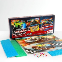 Набор для творчества &laquo;Пазл-аппликация&raquo; тачки