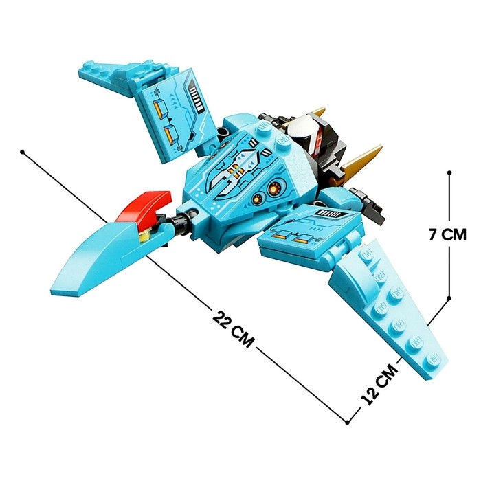 Конструктор Динобот &laquo;Вождь Тираннозавр&raquo;, 6 видов, МИКС