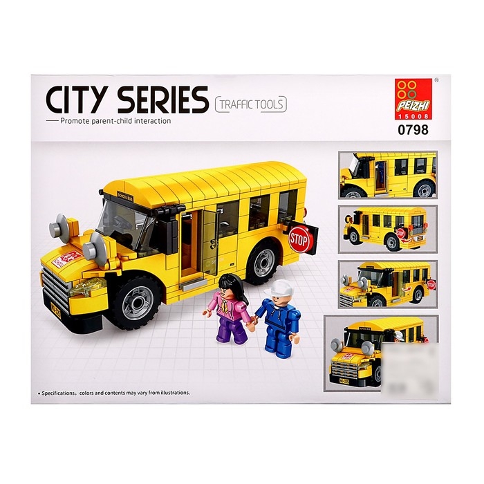 Конструктор Город &laquo;Машинки&raquo;, 242 детали