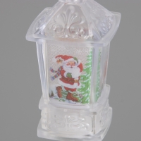 Светильник "Дед мороз и олени" 3хLR44 4х4х9см Светильник "Дед мороз и олени" 3хLR44 4х4х9см