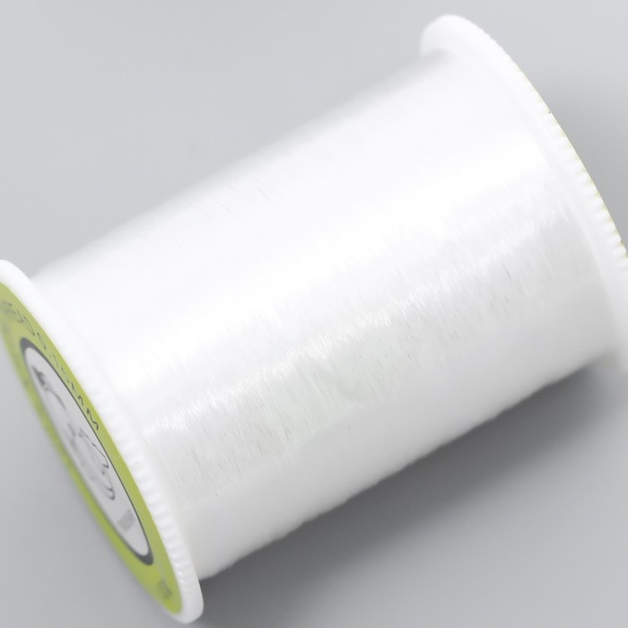 Леска для бисера 0,15 мм, 100 м, белый Леска для бисера 0,15 мм, 100 м, белый