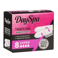 Тампоны &laquo;Day Spa&raquo; Super, 8 шт