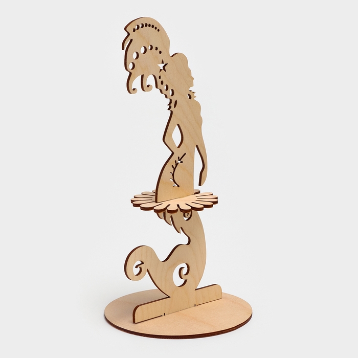 Салфетница деревянная &laquo;Сирена&raquo;, 25&times;13&times;13 см