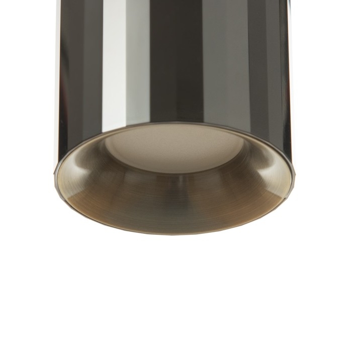 Светильник Светильник "Алисер" GU10 черный хром 7,5х7,5х13 см