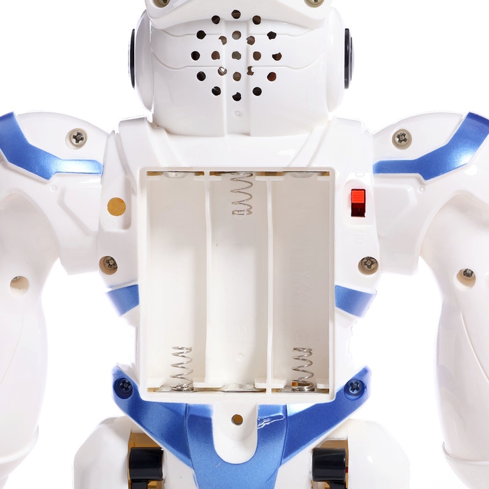 Робот радиоуправляемый &laquo;Танцор&raquo;, световые и звуковые эффекты, работает от батареек, цвет МИКС