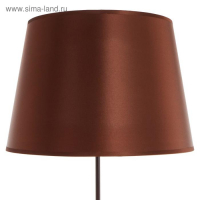 Торшер 2601 1х15Вт Е27 коричневый/шоколад