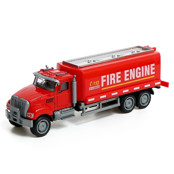 Машина металлическая &laquo;Пожарная служба&raquo;, МИКС