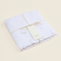 Полотенце махровое SL HOME: Boho "Блан де Блан" 50х90 см, 100% хлопок, 520 г/м2